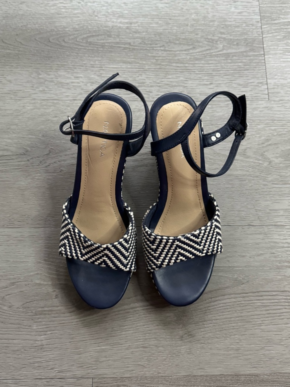 Nautica Wedge Sandals - Picture 5 of 11
